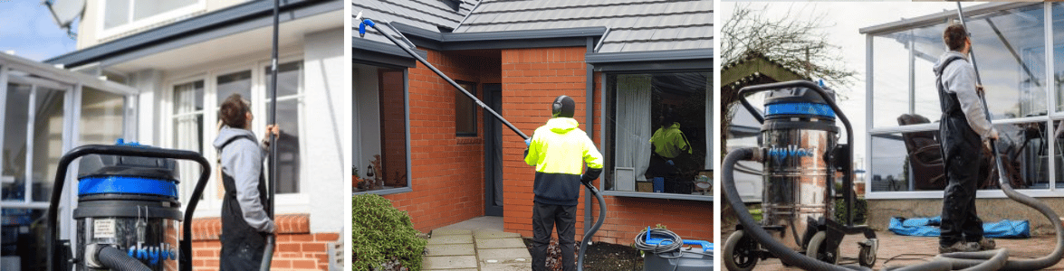 SkyVac Gutter Cleaning